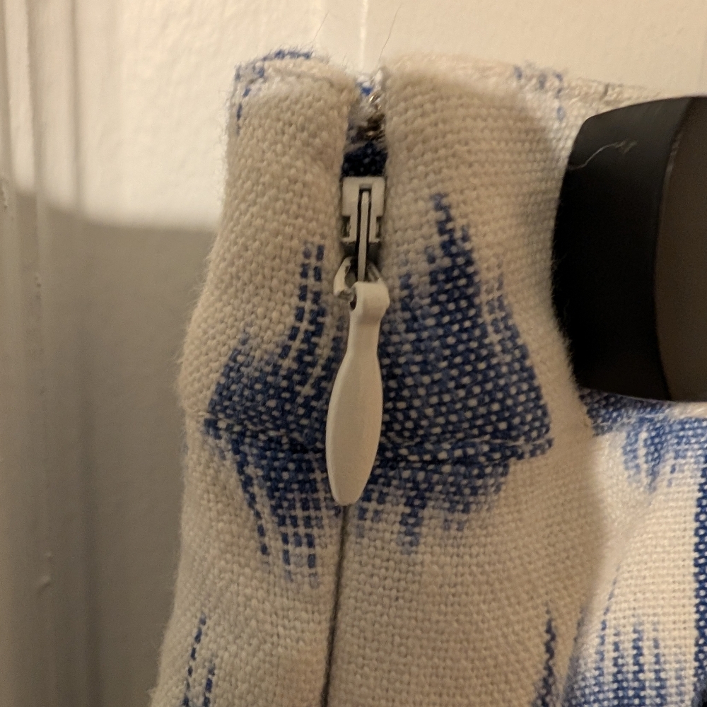 Vineyard Vines Blue and White Mini Skirt Size 0 - Picture 5 of 9